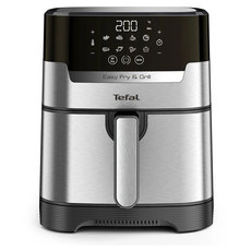 Уред за здравословно готвене TEFAL EASY FRY & GRILL EY505D15 , 4.2 L ТАЙМЕР, ИНОКС Уред за здравословно готвене TEFAL EASY FRY & GRILL EY505D15 , 4.2 L ТАЙМЕР, ИНОКС