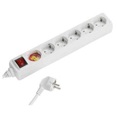 Разклонител VIVANCO ES6 W15 28260 6 ГНЕЗДА С КЛЮЧ Разклонител VIVANCO ES6 W15 28260 6 ГНЕЗДА С КЛЮЧ