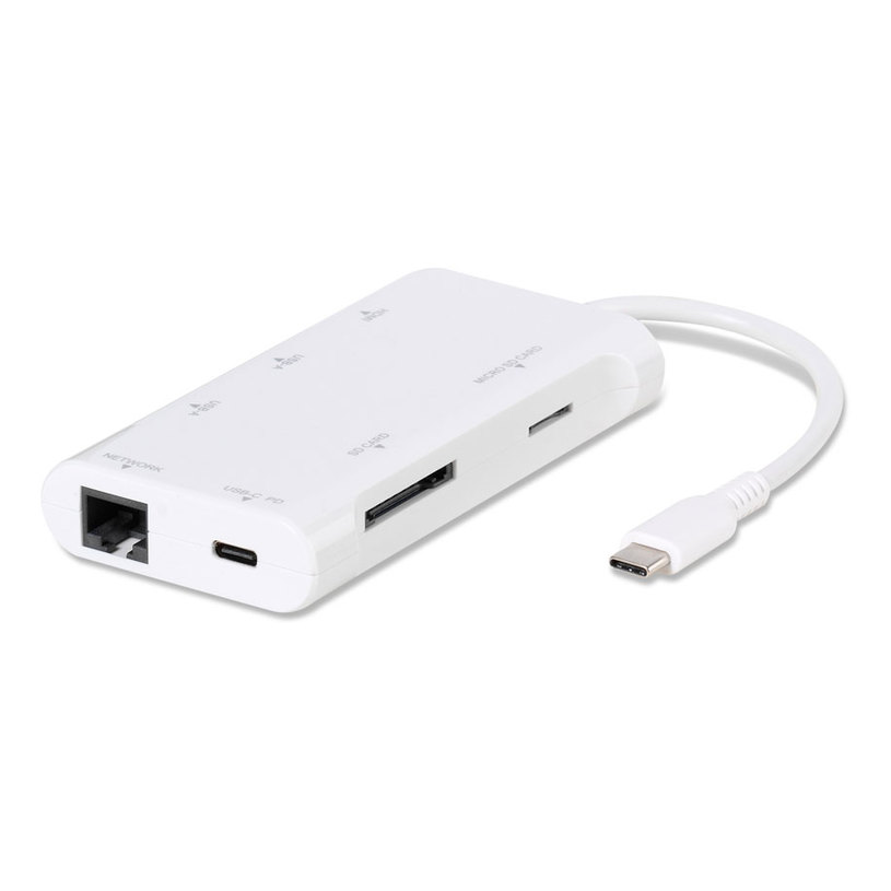 USB HUB VIVANCO USB-C-LAN/HDMI 7в1 45399 USB HUB VIVANCO USB-C-LAN/HDMI 7в1 45399