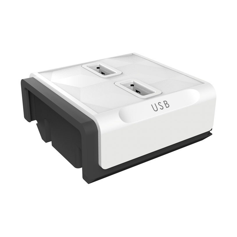 Разклонител DESIGNNEST 10096 MОДУЛ 2XUSB Разклонител DESIGNNEST 10096 MОДУЛ 2XUSB