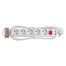 Разкл. 5 гн. 1.5м+ключ ДЗ бял ETC 15911 Разкл. 5 гн. 1.5м+ключ ДЗ бял ETC 15911