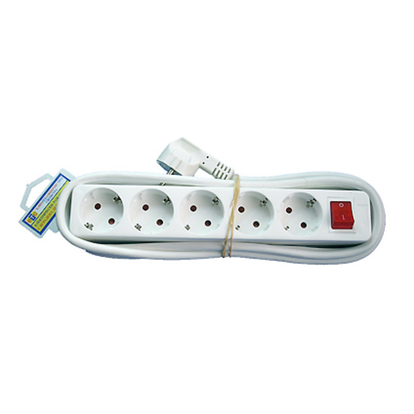 Разклонител ETC 5X16 3.0M+КЛ.15931 Разклонител ETC 5X16 3.0M+КЛ.15931