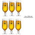 КОМПЛЕКТ ЧАШИ MORETTI 6 БР Х 250 МЛ КОМПЛЕКТ ЧАШИ MORETTI 6 БР Х 250 МЛ