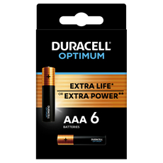 DURACELL OPTIMUM AAA X6 DURACELL OPTIMUM AAA X6