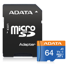 Карта памет A-DATA MICROSDXC PREMIER 64GB UHS-1 Карта памет A-DATA MICROSDXC PREMIER 64GB UHS-1