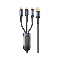 КАБЕЛ USAMS 3in1 66W 1.2M U83 SJ582USB01 КАБЕЛ USAMS 3in1 66W 1.2M U83 SJ582USB01