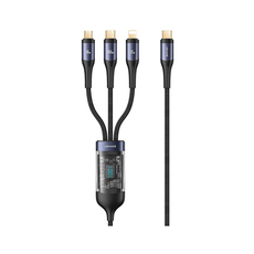КАБЕЛ USAMS 3in1 100W 1.2M U83SJ600USB01 КАБЕЛ USAMS 3in1 100W 1.2M U83SJ600USB01