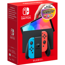 Game console NINTENDO SWITCH OLED RED+EVERYBODY 1-2 64GB Game console NINTENDO SWITCH OLED RED+EVERYBODY 1-2 64GB