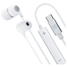 Стерео слушалки 3MK TYPE-C WHITE Стерео слушалки 3MK TYPE-C WHITE