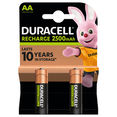 DURACELL AA B2 2500 MAH X 2 DURACELL AA B2 2500 MAH X 2