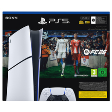 Конзола PLAYSTATION 5 (SLIM) DIGITAL EDITION + EA SPORTS FC26 PS5 Конзола PLAYSTATION 5 (SLIM) DIGITAL EDITION + EA SPORTS FC26 PS5
