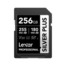 Memory card LEXAR RO SILVER PLUS 256GB 205MB V30 Memory card LEXAR RO SILVER PLUS 256GB 205MB V30