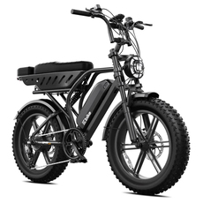 Електрически велосипед TST R9 ULTRA FAT BK 250 W, ДО 25 КМ/Ч, ПРОБЕГ ДО 190 КМ, 20.00 " Електрически велосипед TST R9 ULTRA FAT BK 250 W, ДО 25 КМ/Ч, ПРОБЕГ ДО 190 КМ, 20.00 "