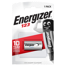BATTERY ENERGIZER LITHIUM CR123 BATTERY ENERGIZER LITHIUM CR123