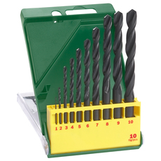 SET OF 10 METAL DRILL BIT BOSCH 10 БРОЯ SET OF 10 METAL DRILL BIT BOSCH 10 БРОЯ
