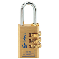 PADLOCK WITH CODE BURG WACHTER COMBI LOCK 80 PADLOCK WITH CODE BURG WACHTER COMBI LOCK 80