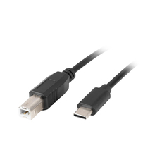 КАБ. LANBERG USB-C/USB-B M/M V2.0 1.8M B