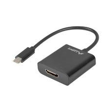 АДАПТЕР LANBERG USB-C 3.1->HDMI M/F 15cm