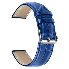 КАИШКA TRENDER LEATHER 20MM BLUE