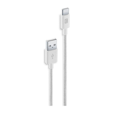 КАБЕЛ ДАННИ USB-USB TYPE-C 150 CM WH