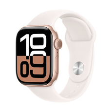 Smart watch APPLE WATCH S10 ROSE GOLD ALIMINUM CASE LIGHT BLUSH SPORT BAND - M/L 42 MM, GPS, WLAN, HEART RATE MONITOR, SPO2 Smart watch APPLE WATCH S10 ROSE GOLD ALIMINUM CASE LIGHT BLUSH SPORT BAND - M/L 42 MM, GPS, WLAN, HEART RATE MONITOR, SPO2