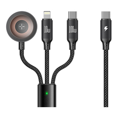 КАБЕЛ XMART 3IN1 TYPE-C+LIGHTNING 1.2 m КАБЕЛ XMART 3IN1 TYPE-C+LIGHTNING 1.2 m