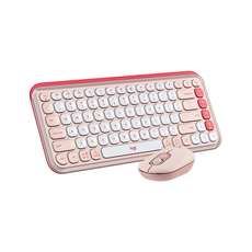 Wireless Kit LOGITECH POP Icon Combo Rose&Off White 920-013142 Wireless Kit LOGITECH POP Icon Combo Rose&Off White 920-013142