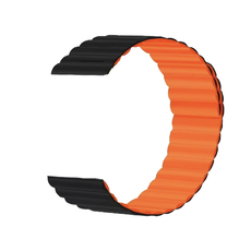 МАГНИТНА КАИШКА СЪС СИЛИКОНОВО ПОКРИТЕ TRENDER TR-MS22BKOR 22 mm BLACK/ORANGE МАГНИТНА КАИШКА СЪС СИЛИКОНОВО ПОКРИТЕ TRENDER TR-MS22BKOR 22 mm BLACK/ORANGE