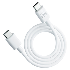 КАБЕЛ 3MK CABLE C TO C 100W 1.2M WHITE КАБЕЛ 3MK CABLE C TO C 100W 1.2M WHITE