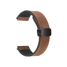 МАГНИТНА КАИШКА СИЛИКОН И ВЕЛУР TRENDER TR-VMB22BW 22 mm BROWN+BLACK МАГНИТНА КАИШКА СИЛИКОН И ВЕЛУР TRENDER TR-VMB22BW 22 mm BROWN+BLACK