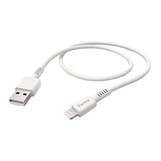 КАБЕЛ HAMA USB-A LIGHTNING 1M WH 187283 КАБЕЛ HAMA USB-A LIGHTNING 1M WH 187283