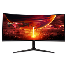 Monitor ACER ED340CUJ0BMIIPX UM.CE0EE.001 0.233 мм, 178°/178°, VA, 34.0 ", 86.4 см, 3440x1440, 120.00 Hz, HDMI, DisplayPort, ЧЕРЕН Monitor ACER ED340CUJ0BMIIPX UM.CE0EE.001 0.233 мм, 178°/178°, VA, 34.0 ", 86.4 см, 3440x1440, 120.00 Hz, HDMI, DisplayPort, ЧЕРЕН