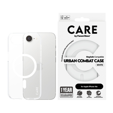 КАЛЪФ CARE IPHONE 16E WHITE MAG КАЛЪФ CARE IPHONE 16E WHITE MAG