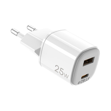 ЗАРЯДНО 220V CELLY 25W GaN USB-A/USB-C ЗАРЯДНО 220V CELLY 25W GaN USB-A/USB-C