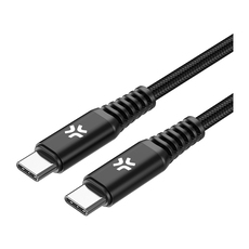 КАБЕЛ CELLY USB-C TO USB-C 100W 2M BK КАБЕЛ CELLY USB-C TO USB-C 100W 2M BK