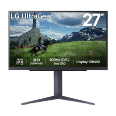 Monitor LG UltraGear 27GS85Q-B 0.233 мм, 178°/178°, NANO IPS, 27.0 ", 68.6 см, 2560x1440, 180.00 Hz, 1.00 ms, HDMI, DisplayPort, BLACK Monitor LG UltraGear 27GS85Q-B 0.233 мм, 178°/178°, NANO IPS, 27.0 ", 68.6 см, 2560x1440, 180.00 Hz, 1.00 ms, HDMI, DisplayPort, BLACK