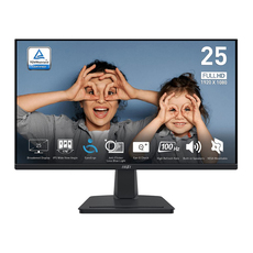 Monitor MSI PRO MP251 0.282 мм, 178°/178°, IPS, 24.5 ", 62.2 см, 1920x1080, 100.00 Hz, 4.00 ms, HDMI Monitor MSI PRO MP251 0.282 мм, 178°/178°, IPS, 24.5 ", 62.2 см, 1920x1080, 100.00 Hz, 4.00 ms, HDMI