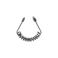 КАБЕЛ SPIRAL USB-A TO USB-C 1.2 m BLACK КАБЕЛ SPIRAL USB-A TO USB-C 1.2 m BLACK