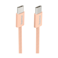 КАБЕЛ HAMA TYPE-C 1 m PEACH 201727 КАБЕЛ HAMA TYPE-C 1 m PEACH 201727
