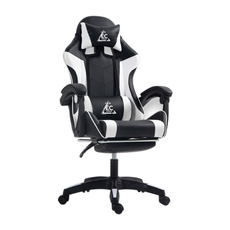 ОФИС КРЕСЛО EKO EC GAMING BLACK-WHITE ОФИС КРЕСЛО EKO EC GAMING BLACK-WHITE