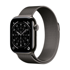 Смарт часовник APPLE WATCH S11 CELL SLATE TITAN CASE SLATE MILANESE LOOP MF8U4 42 MM, GPS, WLAN, ПУЛСОМЕР, SPO2 Смарт часовник APPLE WATCH S11 CELL SLATE TITAN CASE SLATE MILANESE LOOP MF8U4 42 MM, GPS, WLAN, ПУЛСОМЕР, SPO2