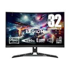 Monitor LENOVO Legion R32QC-30 67C8GAC1EU 0.272 мм, 178°/ 178°, VA, 31.5 ", 80.0 см, 2560x1440, 180.00 Hz, HDMI, DisplayPort, BLACK Monitor LENOVO Legion R32QC-30 67C8GAC1EU 0.272 мм, 178°/ 178°, VA, 31.5 ", 80.0 см, 2560x1440, 180.00 Hz, HDMI, DisplayPort, BLACK