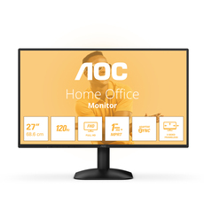 Monitor AOC 27B31H 0.311 мм, 178°/ 178°, IPS, 27.0 ", 68.6 см, 1920x1080, 120.00 Hz, 4.00 ms, HDMI, BLACK Monitor AOC 27B31H 0.311 мм, 178°/ 178°, IPS, 27.0 ", 68.6 см, 1920x1080, 120.00 Hz, 4.00 ms, HDMI, BLACK
