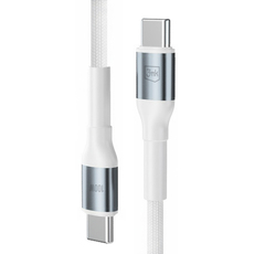 КАБЕЛ 3MK CABLE C TO C 100W 1.0M WHITE КАБЕЛ 3MK CABLE C TO C 100W 1.0M WHITE