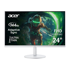 Монитор ACER SA243YP1WMIX UM.QS3EE.105 0.275 мм, 178°/178°, IPS, 23.8 ", 60.4 см, 1920x1080, 144.00 Hz, 4.00 ms, HDMI, WHITE Монитор ACER SA243YP1WMIX UM.QS3EE.105 0.275 мм, 178°/178°, IPS, 23.8 ", 60.4 см, 1920x1080, 144.00 Hz, 4.00 ms, HDMI, WHITE