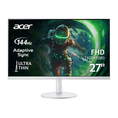 Монитор ACER SA273P1WMIX UM.HS3EE.102 0.311 мм, 178°/178°, IPS, 27.0 ", 68.6 см, 1920x1080, 144.00 Hz, 4.00 ms, HDMI, WHITE Монитор ACER SA273P1WMIX UM.HS3EE.102 0.311 мм, 178°/178°, IPS, 27.0 ", 68.6 см, 1920x1080, 144.00 Hz, 4.00 ms, HDMI, WHITE