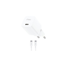 ЗАРЯДНО 220V TTEC 20W USB-C+CABLE 60W WH ЗАРЯДНО 220V TTEC 20W USB-C+CABLE 60W WH