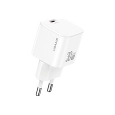 ЗАРЯДНО 220V USAMS 30W USB-C WHITE CC262 ЗАРЯДНО 220V USAMS 30W USB-C WHITE CC262