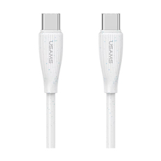 КАБЕЛ USAMS 60W TYPE-C 1M WHITE SJ716 КАБЕЛ USAMS 60W TYPE-C 1M WHITE SJ716
