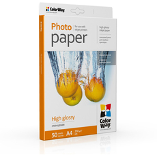 ФОТОХ-Я COLORWAY GLOSSY A4 50 PG230050A4 ФОТОХ-Я COLORWAY GLOSSY A4 50 PG230050A4